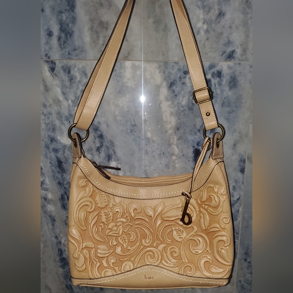 b.o.c. | Bags | New Boc Tooled Vegan Leather Shoulder Bag | Poshmark